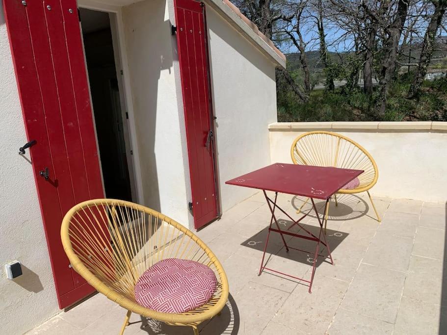 Le Cabanon De Vally Caromb Bagian luar foto